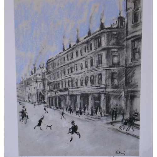 2011 - Harold Riley (B.1934): a set of four artist signed limited edition colour prints, The Deansgate Foli... 