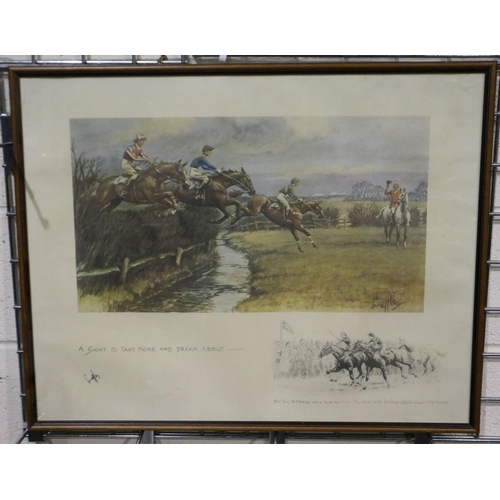 2035 - Charles Johnson Payne (Pseudo Snaffles, 1884-1967): colour lithograph, A Sight To Take Home and Drea... 