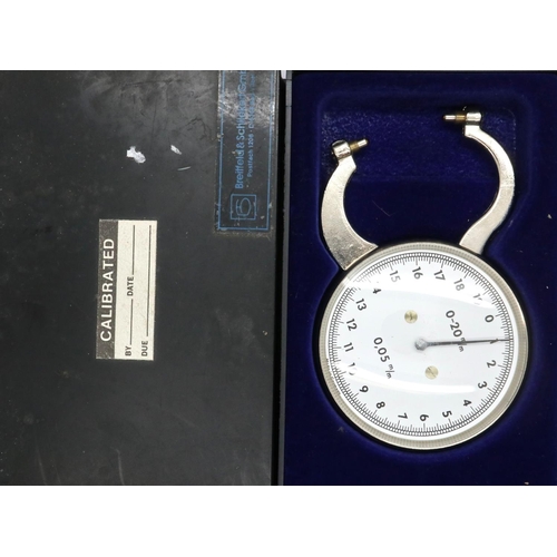 50 - Boxed watch dial caliper, serial no G003, D: 60 mm. P&P Group 1 (£14+VAT for the first lot and £1+VA... 