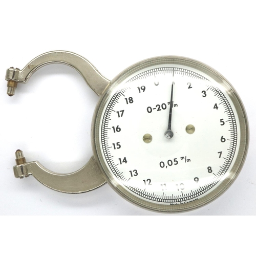 50 - Boxed watch dial caliper, serial no G003, D: 60 mm. P&P Group 1 (£14+VAT for the first lot and £1+VA... 