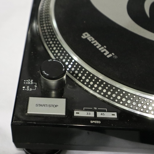 455 - Gemini SA-2400 turntable. Not available for in-house P&P