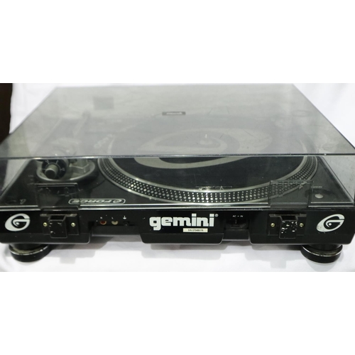 455 - Gemini SA-2400 turntable. Not available for in-house P&P