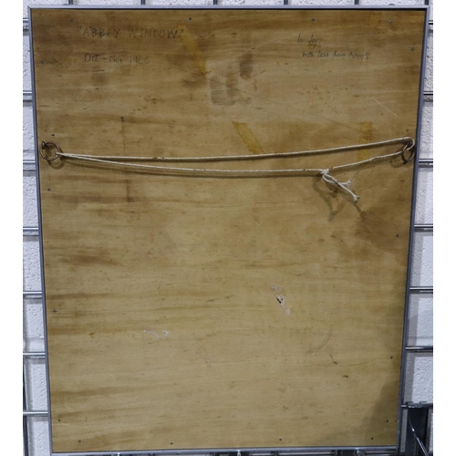 2103 - Nerys Anne Johnson (contemporary) watercolour on paper, Palazzo Campo San Boldo Venice, 22 x 25 cm, ... 