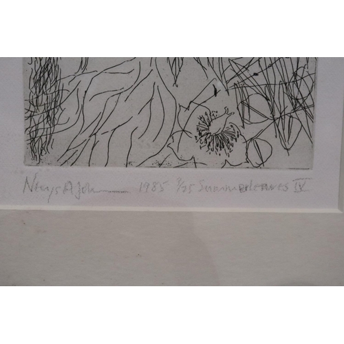 2103 - Nerys Anne Johnson (contemporary) watercolour on paper, Palazzo Campo San Boldo Venice, 22 x 25 cm, ... 