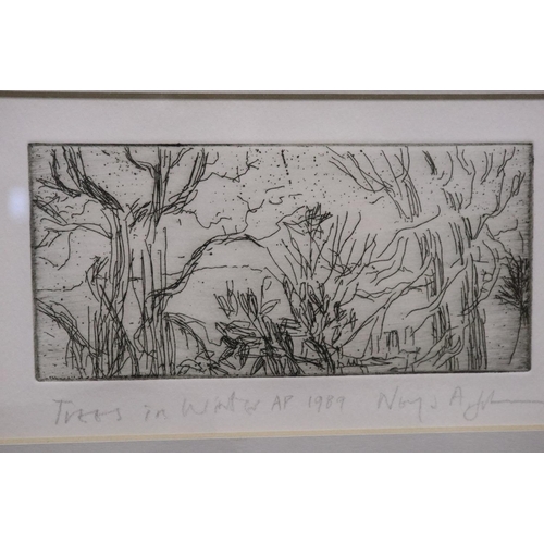 2103 - Nerys Anne Johnson (contemporary) watercolour on paper, Palazzo Campo San Boldo Venice, 22 x 25 cm, ... 