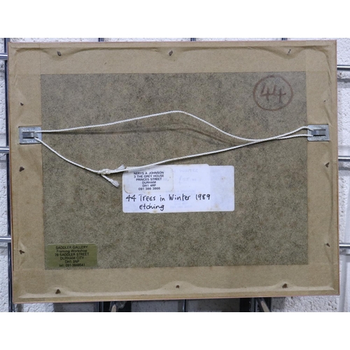 2103 - Nerys Anne Johnson (contemporary) watercolour on paper, Palazzo Campo San Boldo Venice, 22 x 25 cm, ... 