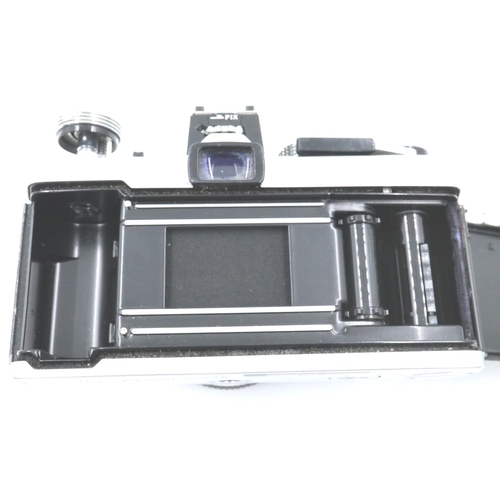 164 - Olympus OM1 camera with Zuiko 50 mm, F1.8 lens. P&P Group 2 (£18+VAT for the first lot and £3+VAT fo... 