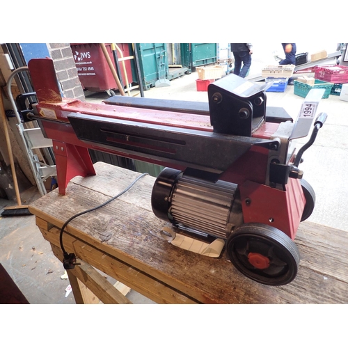 1994 - Lawnflite electric wood chopper. All electrical items in this lot have been PAT tested for safety an... 