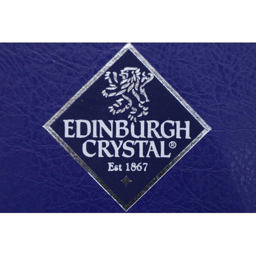 340A - Edinburgh crystal boxed set of six whisky glasses. P&P Group 2 (£18+VAT for the first lot and £3+VAT... 