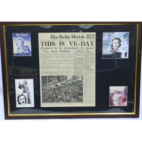 423 - Collection of Vera Lynn memorabilia. P&P Group 1 (£14+VAT for the first lot and £1+VAT for subsequen... 