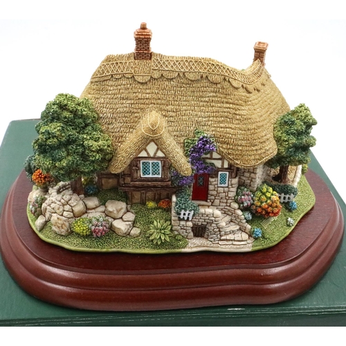 209 - Boxed Lilliput Lane Special Edition, The Enchanted Garden 15th Anniversary Collectors Club, 10 x 15 ... 