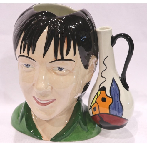 330 - Lorna Bailey limited edition 5/100 character jug, H: 17 cm, no cracks or chips. P&P Group 3 (£25+VAT... 