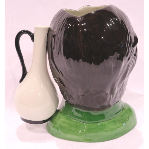 330 - Lorna Bailey limited edition 5/100 character jug, H: 17 cm, no cracks or chips. P&P Group 3 (£25+VAT... 