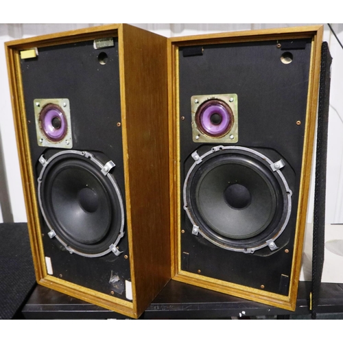 465A - Pair of Wharfedale Linton 2 speakers. Not available for in-house P&P