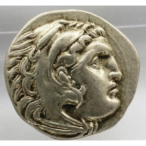 3004 - Macedon Phillip III silver drachm. P&P Group 0 (£5+VAT for the first lot and £1+VAT for subsequent l... 