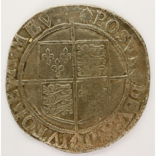 3029 - Queen Elizabeth Tudor silver hammered shilling. P&P Group 0 (£5+VAT for the first lot and £1+VAT for... 