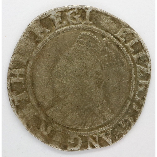 3029 - Queen Elizabeth Tudor silver hammered shilling. P&P Group 0 (£5+VAT for the first lot and £1+VAT for... 