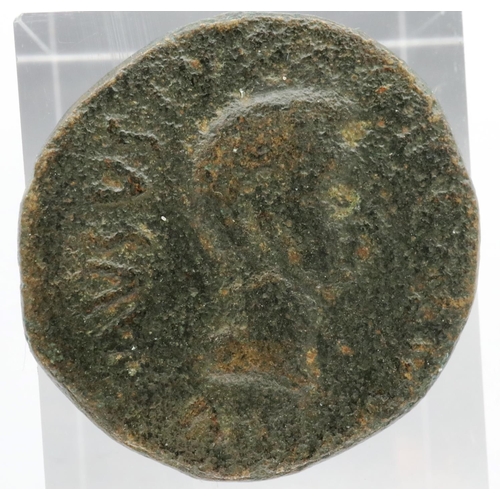 3030 - 27BC AE3 of the first Roman Caesar, Augustus. P&P Group 0 (£5+VAT for the first lot and £1+VAT for s... 