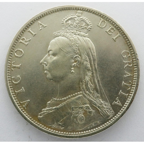 3060 - 1891 Queen Victoria silver florin, EF condition. P&P Group 0 (£5+VAT for the first lot and £1+VAT fo... 