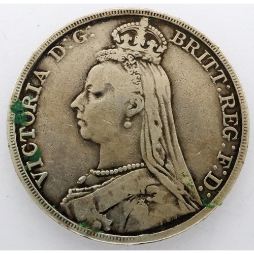 3094 - 1892 silver crown of Queen Victoria. P&P Group 0 (£5+VAT for the first lot and £1+VAT for subsequent... 