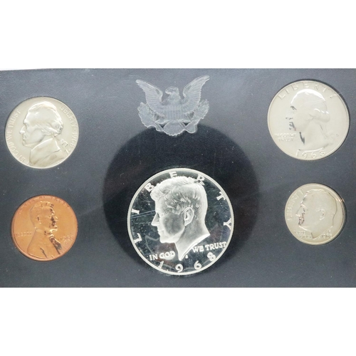 3100 - United States proof set. P&P Group 0 (£5+VAT for the first lot and £1+VAT for subsequent lots)