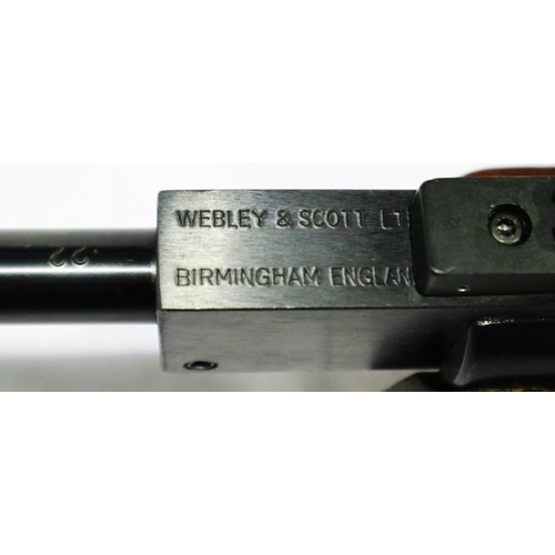 2003 - Webley Hawk MKIII air rifle. P&P Group 3 (£25+VAT for the first lot and £5+VAT for subsequent lots)