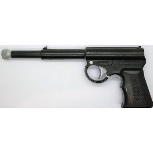 2018 - TJ Harrington & Son GAT air pistol, made in England. P&P Group 2 (£18+VAT for the first lot and £3+V... 