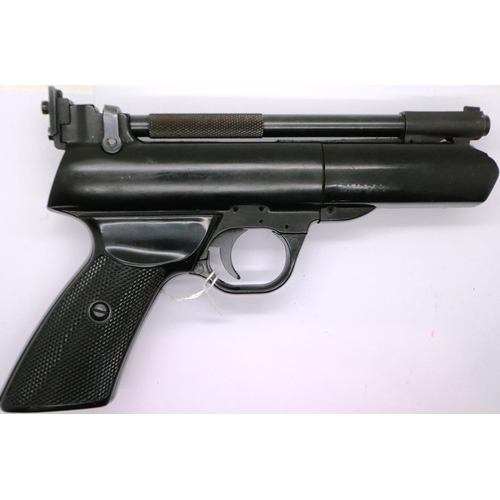 2021 - Webley Tempest air pistol 22 calibre. P&P Group 2 (£18+VAT for the first lot and £3+VAT for subseque... 