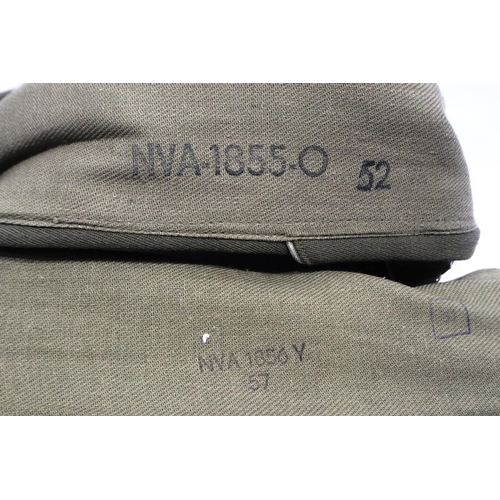 2163 - Two East German military caps. P&P Group 1 (£14+VAT for the first lot and £1+VAT for subsequent lots... 