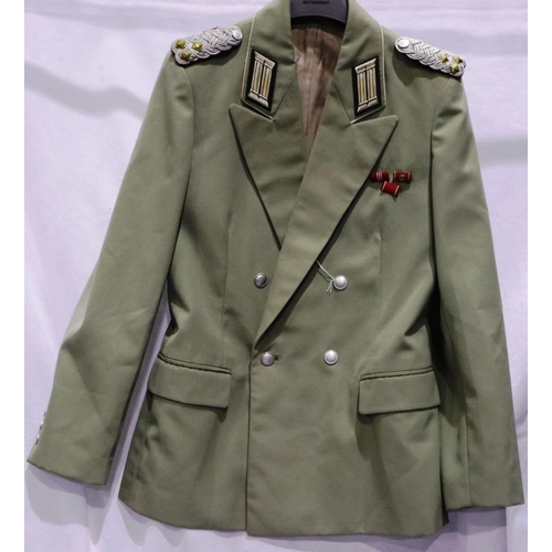 2171 - East German Border Guards double-breasted dress jacket. P&P Group 2 (£18+VAT for the first lot and £... 