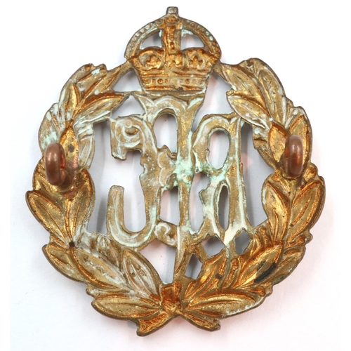 2207 - Royal Flying Corps WWI brass cap badge. P&P Group 1 (£14+VAT for the first lot and £1+VAT for subseq... 