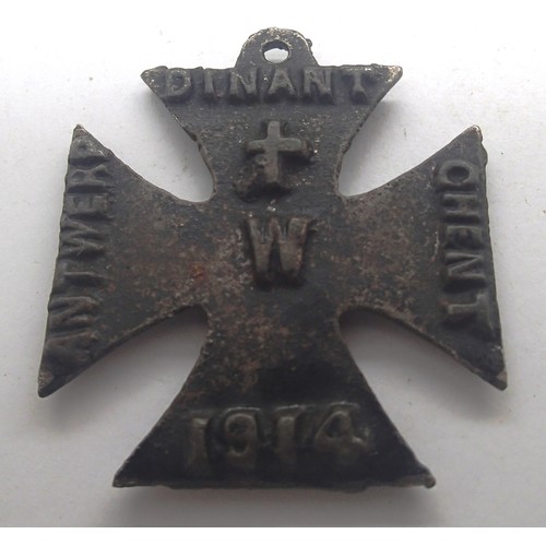 2243 - WWI British propaganda iron cross medal. P&P Group 1 (£14+VAT for the first lot and £1+VAT for subse... 