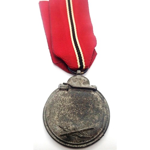 2242 - German WWII Eastern Front Medal 1941-42. P&P Group 1 (£14+VAT for the first lot and £1+VAT for subse... 