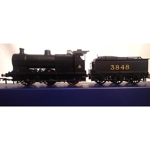 2023 - OO scale Bachmann 31-883, class 4F, Midland Railway Black, 3848, excellent condition, slight storage... 