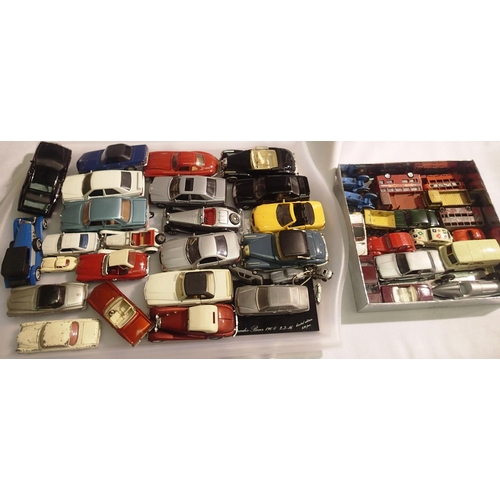 2041 - Selection of forty die-cast vehicles, mostly Mercedes Benz, various makes including Dinky, mostly in... 