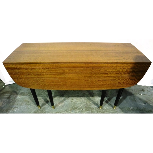 3120 - E Gomme for G Plan, a mid 20th century suite of dining furniture, comprising a drop leaf table (132 ... 