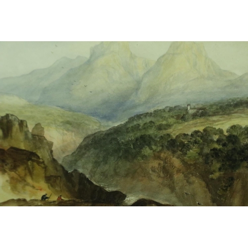 3153 - John Rawson Walker (1796-1873): watercolour, Parnassus, circa 1835, 25 x 17 cm. Not available for in... 