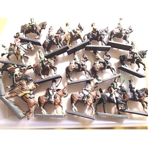 2002 - Sixteen Dea by Cassandra mounted soldiers, various types, British, French, Austrian, South African e... 