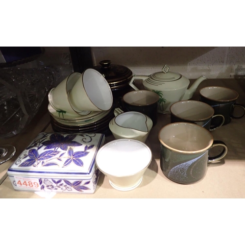 1037 - Quantity of mixed ceramics to include Denby. Not available for in-house P&P