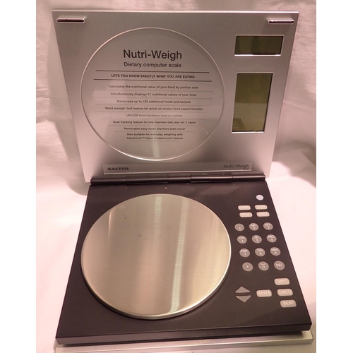 1049 - Salter nutri-weigh scales. Not available for in-house P&P
