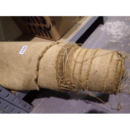 1046 - Roll of sackcloth. Not available for in-house P&P
