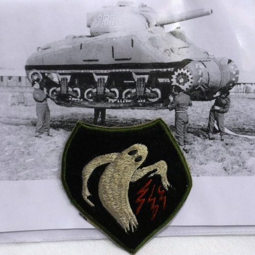 2082 - WWII Vietnam American 23 HQ (Special Troops) SQN Ghost Army patch. P&P Group 1 (£14+VAT for the firs... 