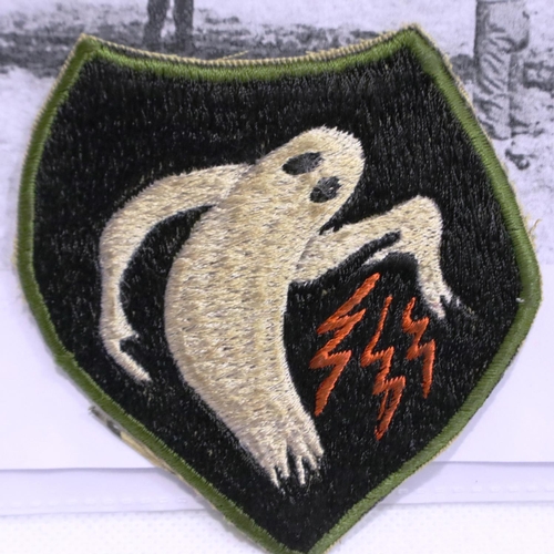 2082 - WWII Vietnam American 23 HQ (Special Troops) SQN Ghost Army patch. P&P Group 1 (£14+VAT for the firs... 