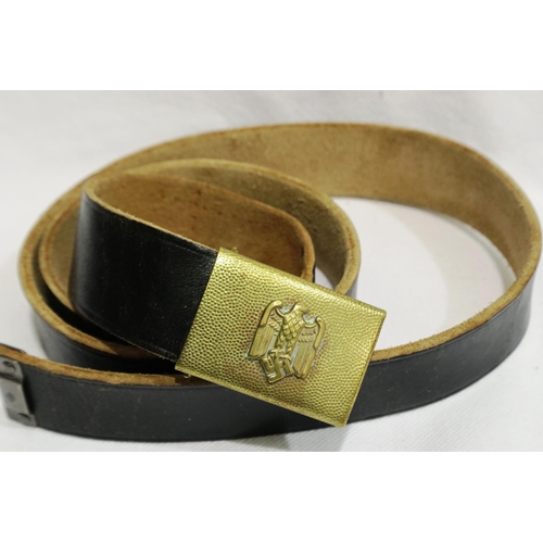 2088 - WWII German Heer sports belt. P&P Group 1 (£14+VAT for the first lot and £1+VAT for subsequent lots)