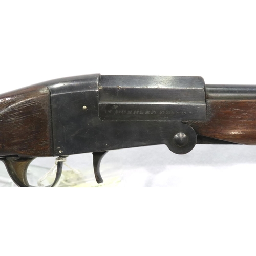 2117 - Boehler Blitz folding single barrel shotgun, 410 cal, with EU spec deactivation certificate. P&P Gro... 