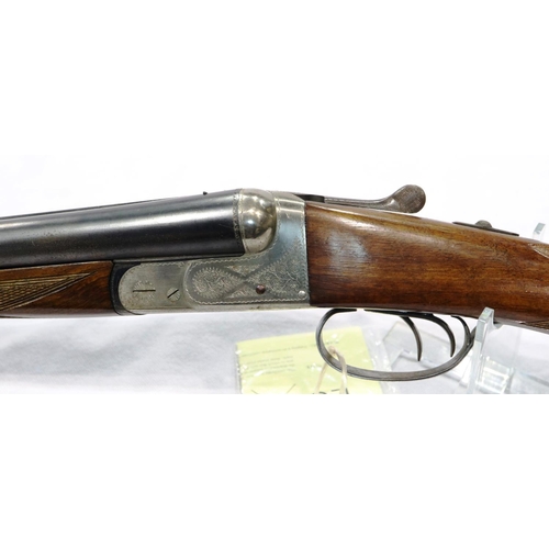 2120 - Parker Hale 12 gauge double barrel shotgun with box lock, with EU spec deactivation cert. P&P Group ... 