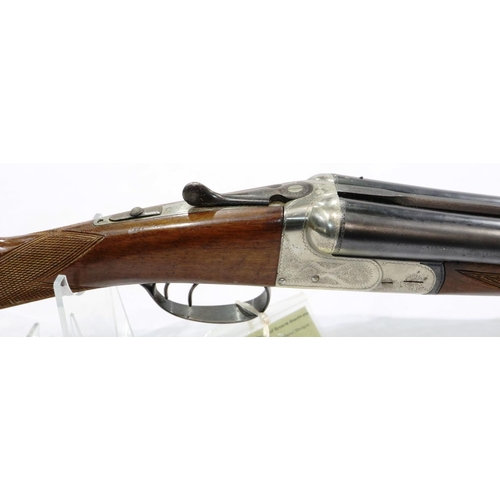 2120 - Parker Hale 12 gauge double barrel shotgun with box lock, with EU spec deactivation cert. P&P Group ... 