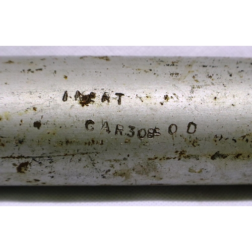 2126 - A rare British made WWII training incendiary bomb (for EOD and bomb disposal). P&P Group 2 (£18+VAT ... 