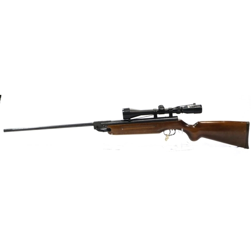 2195 - Weihrauch HW35 22 air rifle with scope. P&P Group 3 (£25+VAT for the first lot and £5+VAT for subseq... 