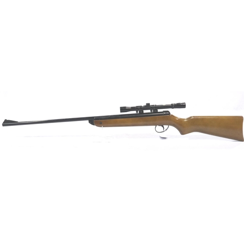 2197 - BSA Meteor 22 air rifle with scope. P&P Group 3 (£25+VAT for the first lot and £5+VAT for subsequent... 